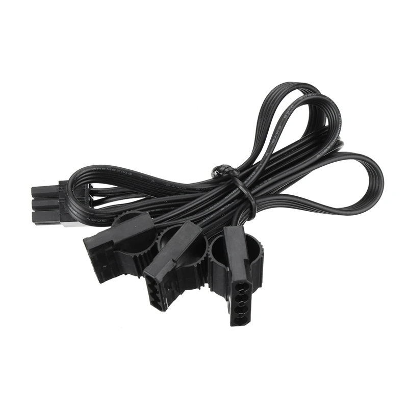 S SKYEE 40 + 15 см видеокарта 18AWG 6Pin штекер 1 порт к 4 порту Molex разъем мама компьютерный