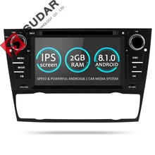 Isudar 1 Din Car Multimedia Player GPS Android 8 1 For BMW 320 328 3 Series
