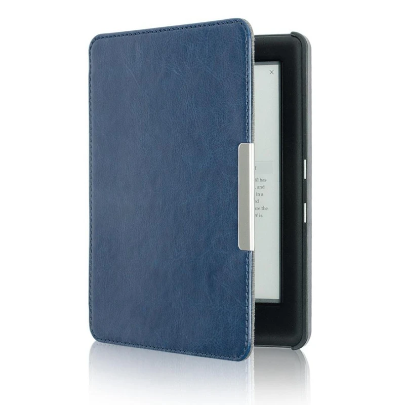 

Case for KOBO GLO HD 6.0" eReader Magnetic Auto Sleep Cover Ultra Thin Hard Shell (Dark blue)