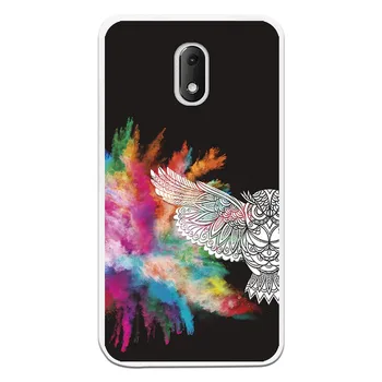 

Stand case costume drawing Owl WP006 for Wiko Sunny 3 Mini