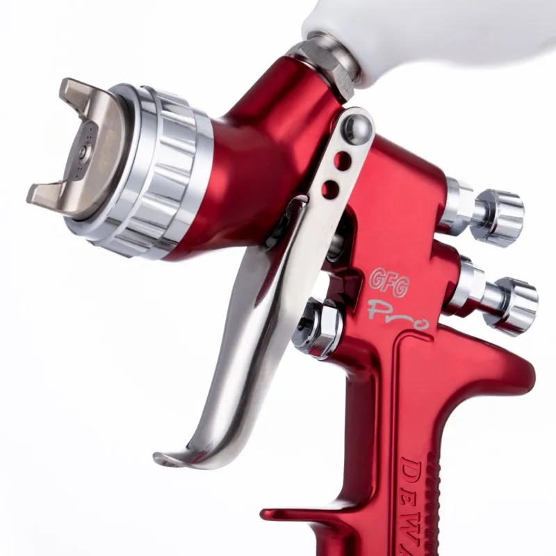 Weta HVLP spray paint gun 1.3mm Airbrush pure AL forge airless spray gun for painting car Pneumatic tool air brush sprayer GFG