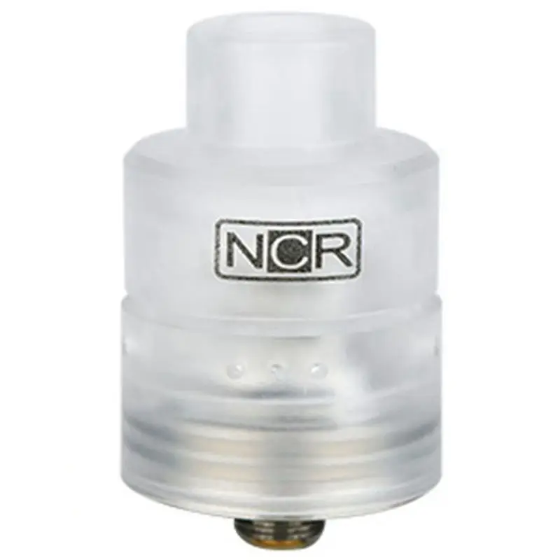 

Coil father NCR RDA Atomizer 24mm 0.4-0.5ohm Tank PEI Metal Material Electronic Cigarette Vape Atomizer Transparent Color