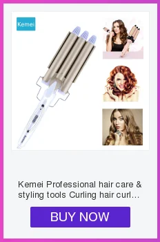 Kemei щипцы для завивки волос, профессиональные щипцы для завивки волос, инструмент для укладки волос, инструмент для укладки волос 5