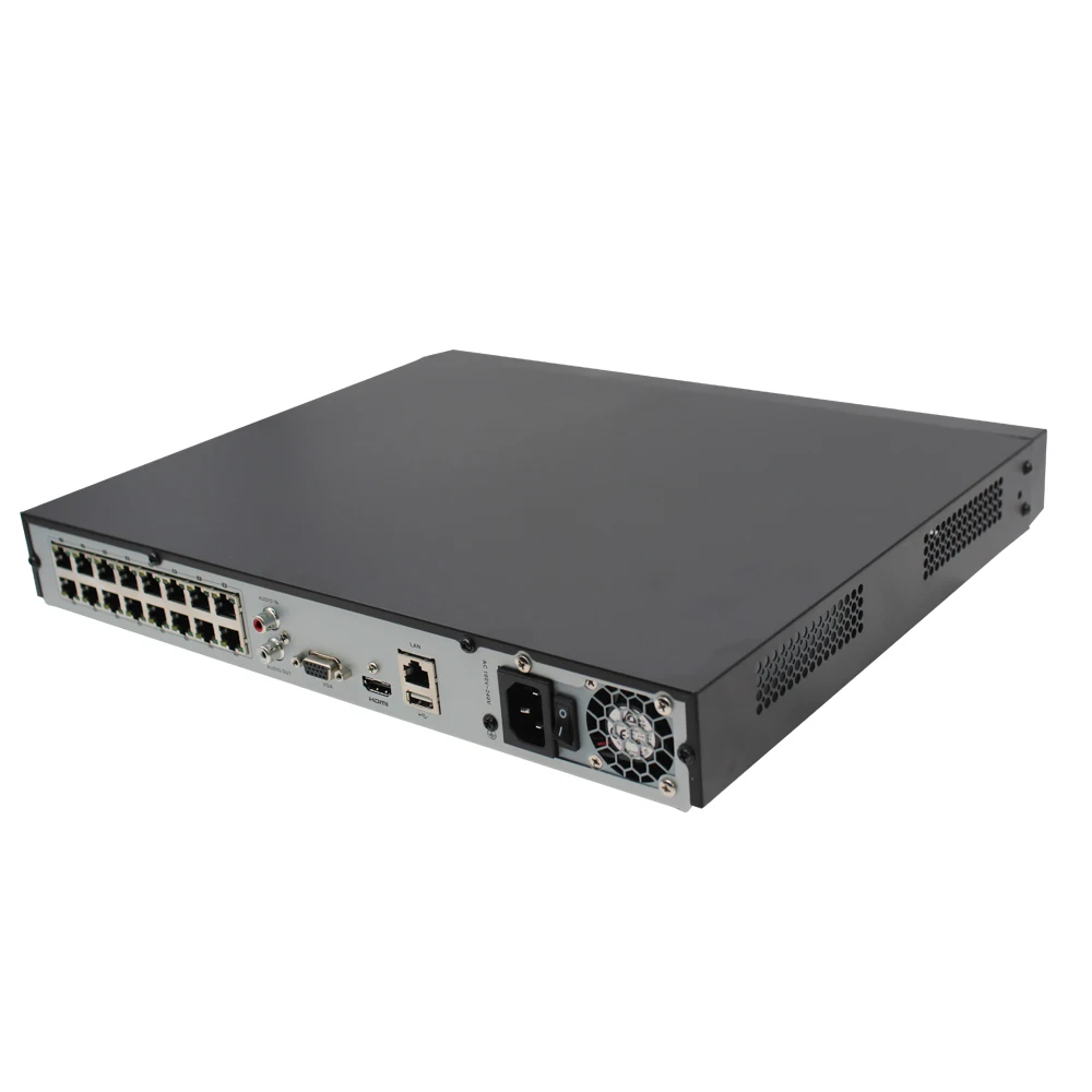  Hikvision-HiLook OEM NVR-216MH-C/16P 16 CH POE NVR 16 Channel H.265 Video Surveillance 4K Network V