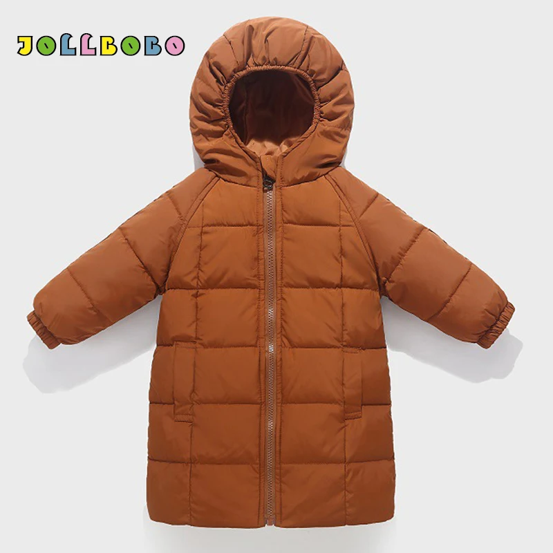Г. Пуховое пальто для мальчиков и девочек; зимняя однотонная куртка-пуховик с капюшоном; детская верхняя одежда с длинными рукавами; повседневная одежда для подростков