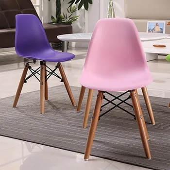 

Children chairs kids Furniture Plastic PP +wooden Kindergarten Dining Chair kids Chair 56*30*26 cm quality 2018
