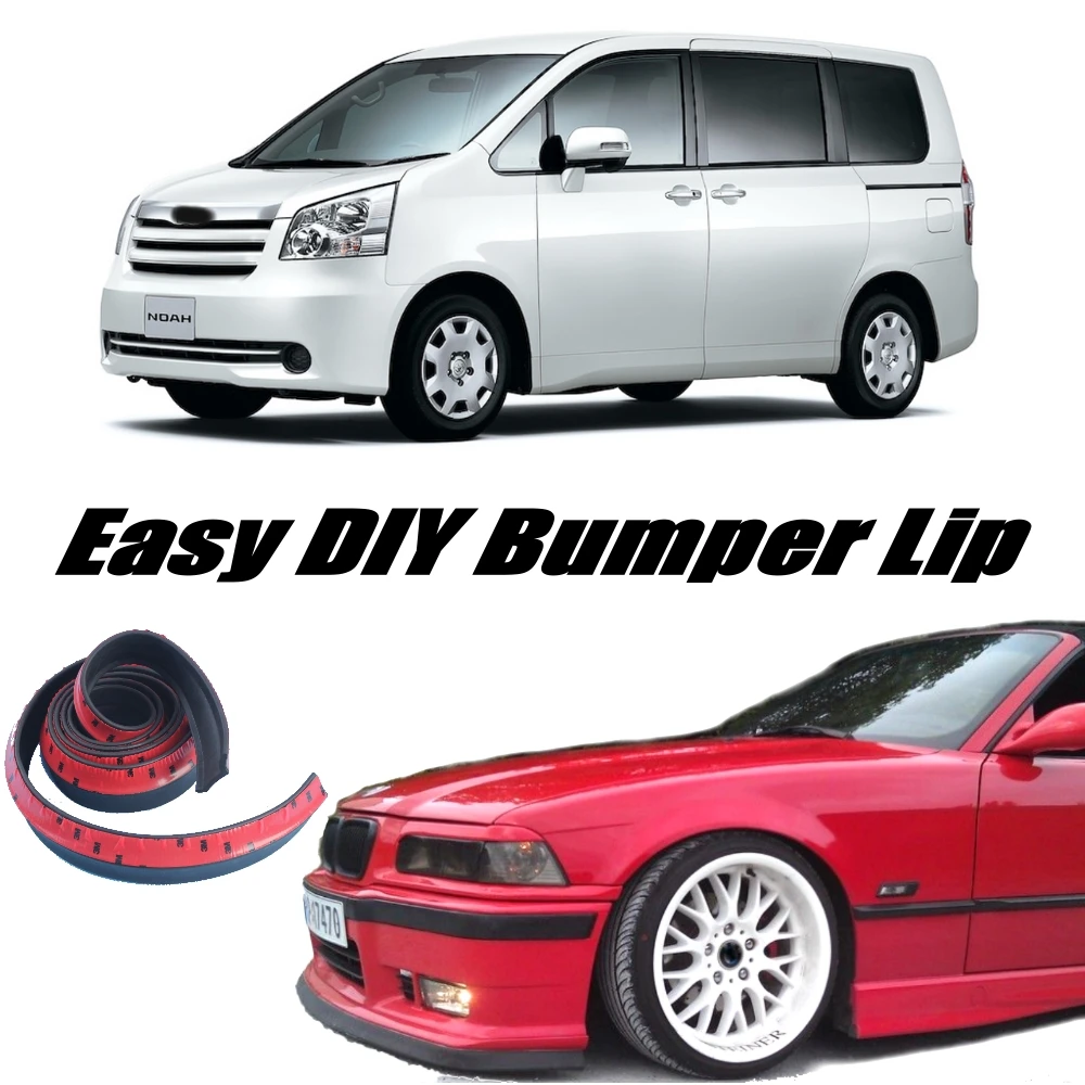 

NOVOVISU For TOYOTA Noah Voxy Nav1 Bumper Lip / Top Gear Shop Front Spoiler For Car Tuning / Body Kit + Strip Skirt