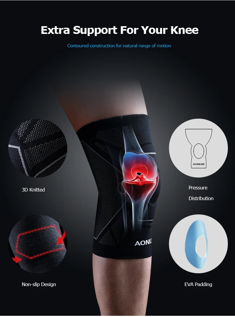 Protective Compression Knee Pads