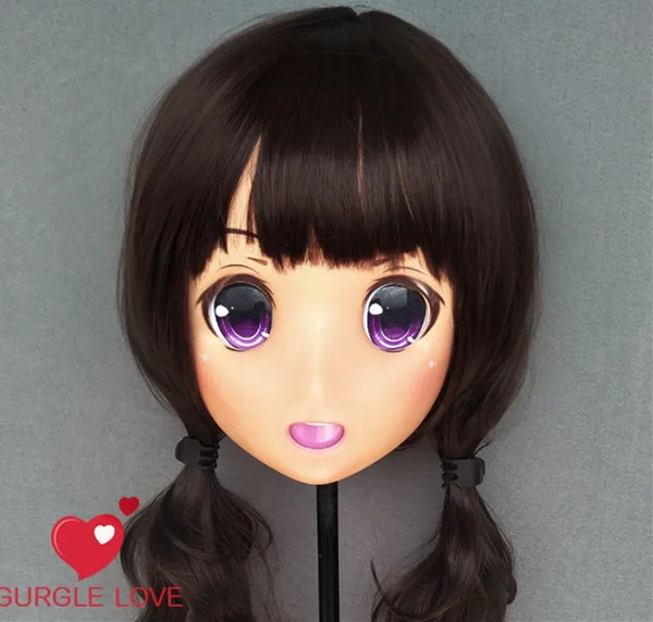 NEW-27) реалистичные вечерние куклы для Хэллоуина BJD маска-Аниме Косплей киг аниме силиконовые маски косплей Кигуруми крест комод - Цвет: MASK17