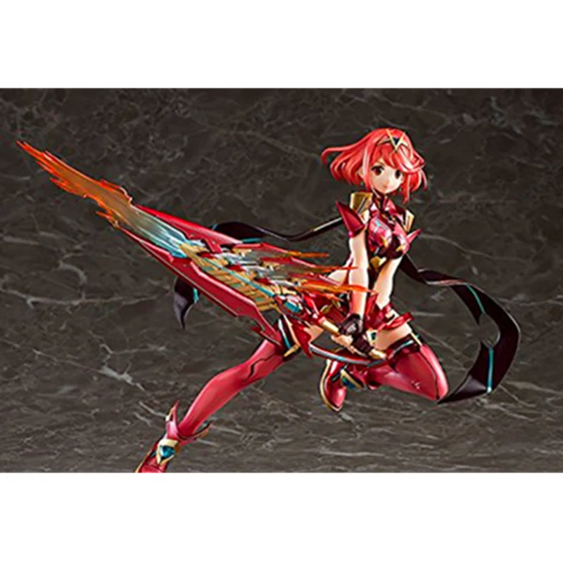 

1/7 Role-playing games Xenoblade 2 Pyra Sword of the Grail Red combat uniform PVC Action Figure Collectible Model Toy 21cm