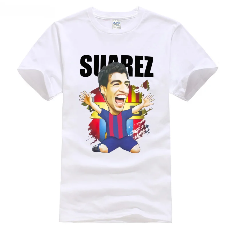 Барселона 2018 футболка NO.9 Suarez soccering с коротким рукавом фанаты подарки все размеры