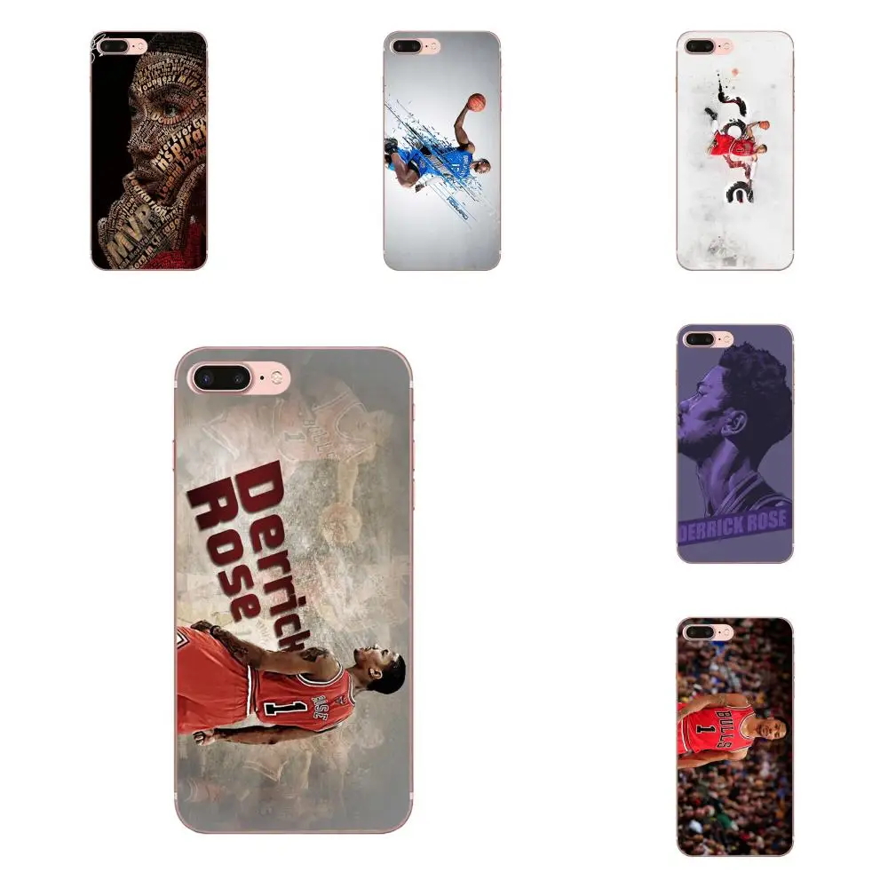 

TPU Mobile Shell For Huawei Honor 4C 5A 5C 5X 6 6A 6X 7 7A 7C 7X 8 8C 8S 9 10 10i 20 20i Lite Pro Derrick Rose Basketball Star