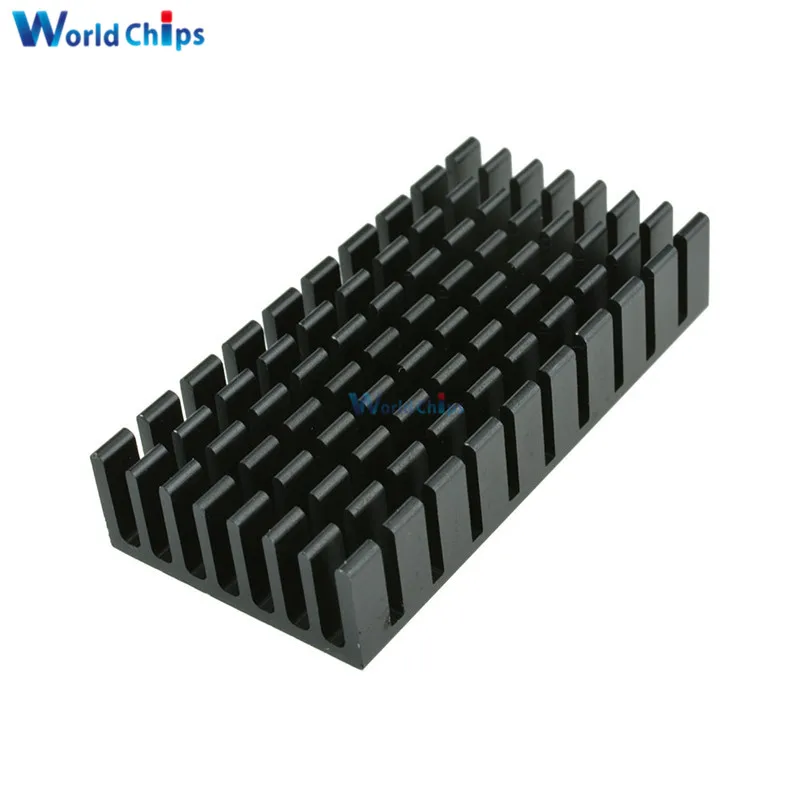 Радиатор 50x25x10 мм 2 шт. для устройство PCB LM2596 2577 2587 | Электронные компоненты и