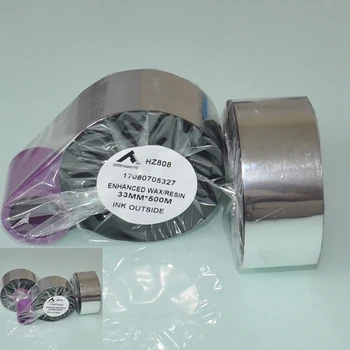 

33mm width hot foil coder thermal resin wax base ribbon for Domino 230 printer