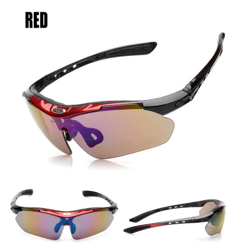 Summer 5 Lens Polarized Goggles Men Fishing Climbing Cycling Sports ...