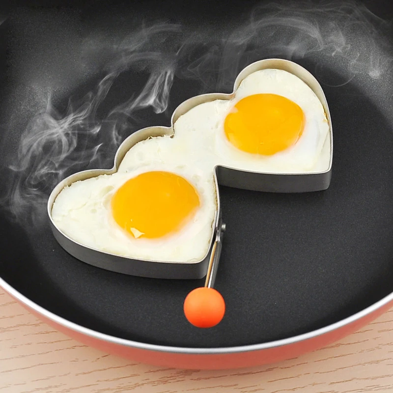 1PC High quality Stainless Steel Non Stick Egg Pancake Rings Fried Egg