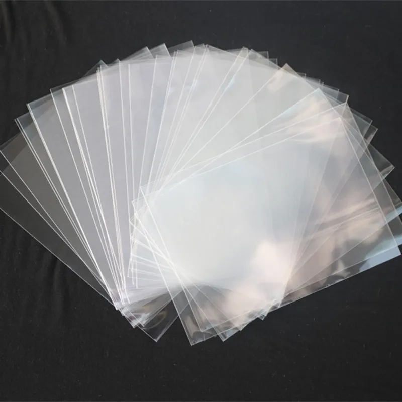 100 шт прозрачный самоклеящийся целлофановый пакет для виолончели, самозапечатывающий пластиковый пакет, упаковка для конфет, герметичный упаковочный мешочек кисет - Цвет: 7X10CM