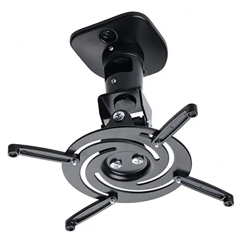 

suptek Universal Projector Ceiling Mount Bracket Black Projection Mount PR01