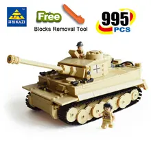 KAZI 82011 Blocos de Construção de Modelo de Tanque Alemão King Militar Do Século Esclarecer Blocos Brinquedos Eductional presente Compatível Com legoe
