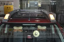 for Nissan 2008 2009 2010 2011 2012 X-Trail OEM Style Roof Rack Rails Bars With Spotlights