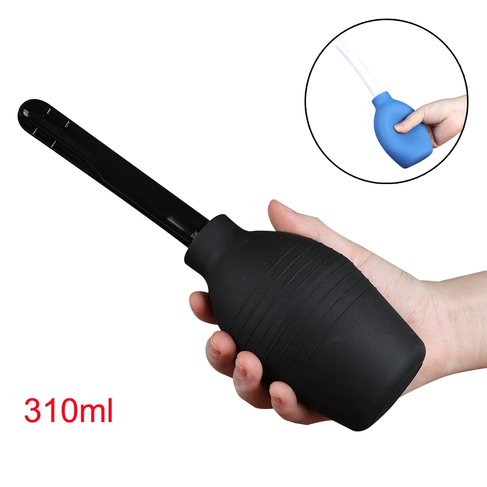 310ml Large Rectal Syringe Stream Anal Douche Enema Colon Cleaning Cleaner Butt Plug Toys Sex Products |