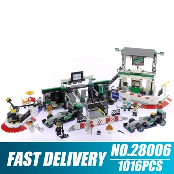 

Building blocks 28006 Compatible lepining technic 75883 Bricks AMG Petronas Formula Team figures Educational toys for children