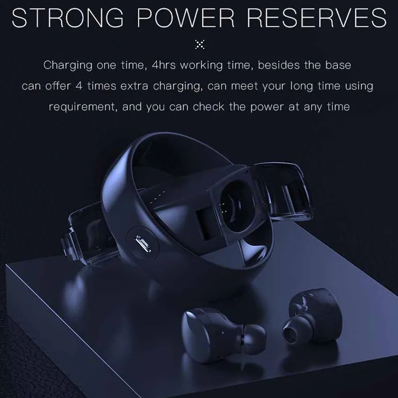 TS02 Bluetooth 5 0 TWS беспроводные наушники гарнитура с микрофоном Мини PK havit i93|Наушники и