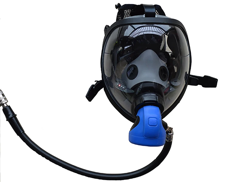 Germany Style Blue Color SCBA Mask with LDV BA Facepiece ...