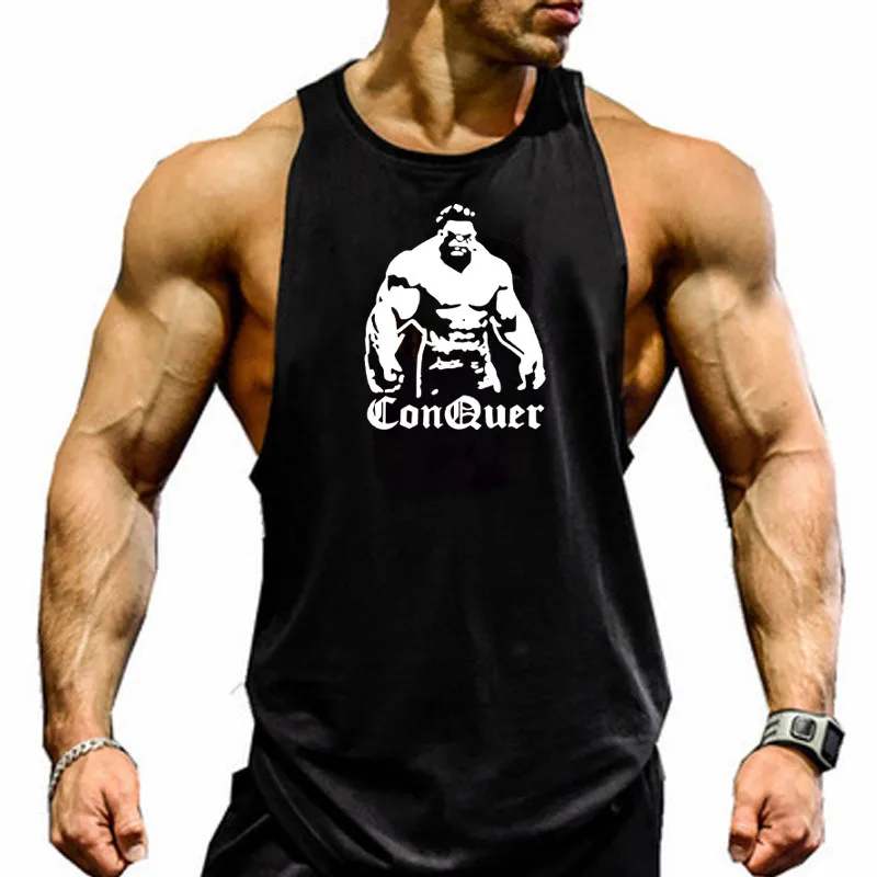 

New Brand clothing Bodybuilding Fitness Mens Gym Tanktop Golds Vest Stringer Sports wear Undershirt Weight Lifting Sport Tank