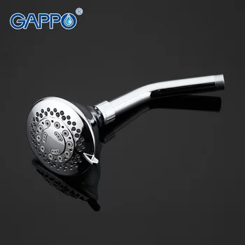 

Gappo 1Pc Top Quality Five Ways Round Wall-Mount Shower Head bathroom accessoriess chrome Plated water saving shower headG19