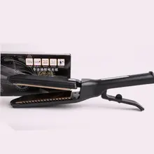 Профессиональные бигуди для волос титановый выпрямитель для волос с утюгом ультра широкая Тяговая Прямая доска 5 термостат отрицательные ионные Перми