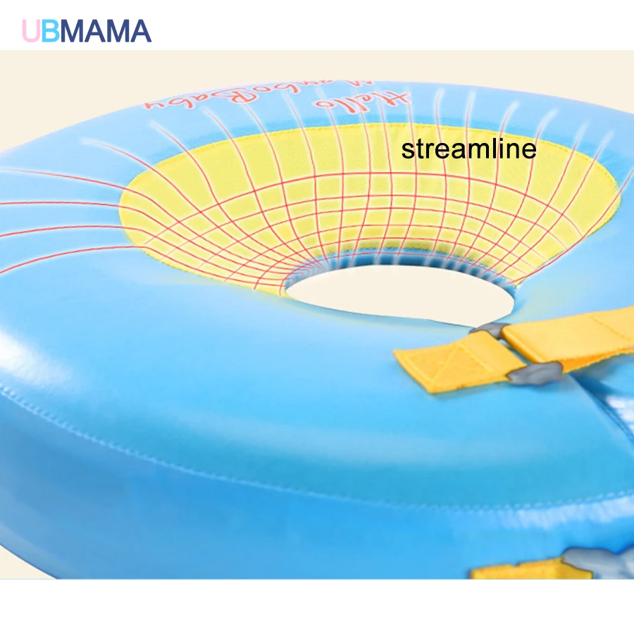 Не нужен насос воздуха больше безопасности плавания кольцо Бесплатный надувной воротник высокого качества детская Шея Плавательный круг для шеи