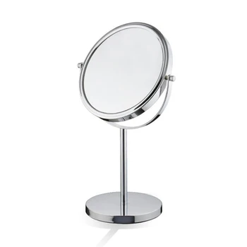 

35cm Big Size free standing table mirror bath/shower room shaving make up dual face mirror M001TB