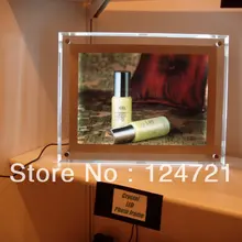 Лидер продаж LED акриловая кристалл лайтбокс