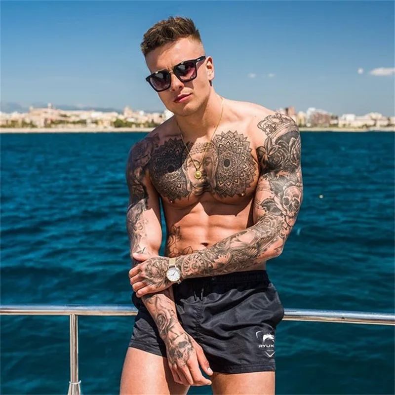 

New Summer Mens Brand Jogger Sporting Shorts slim Men Bodybuilding Sport Short Pants Crossfit Male gym fitness Running Shorts
