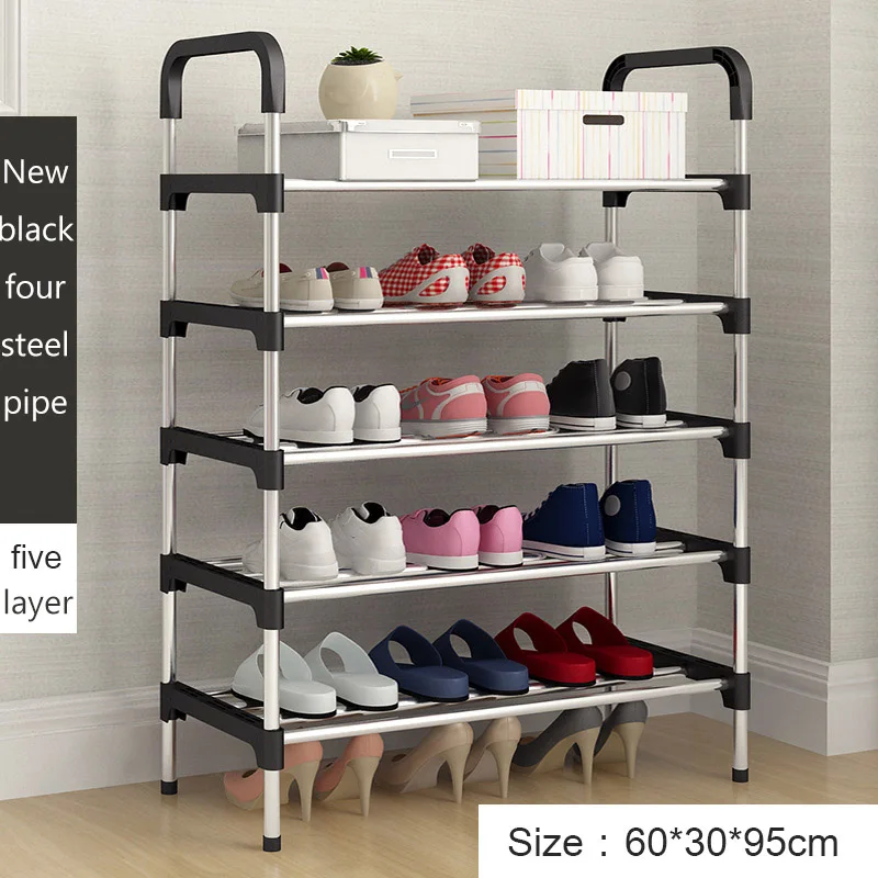 Shoe Rack Easy Assembled Plastic Multiple layers Shoes Shelf Storage Organizer Stand Shoe cabinet Fashion living room furniture