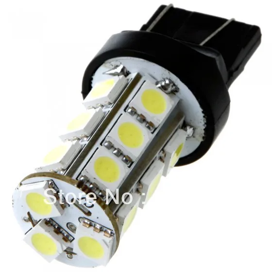 2 шт * белый 7443 T20 5050 18 SMD светодиодный автомобиля задние тормоза остановить свою