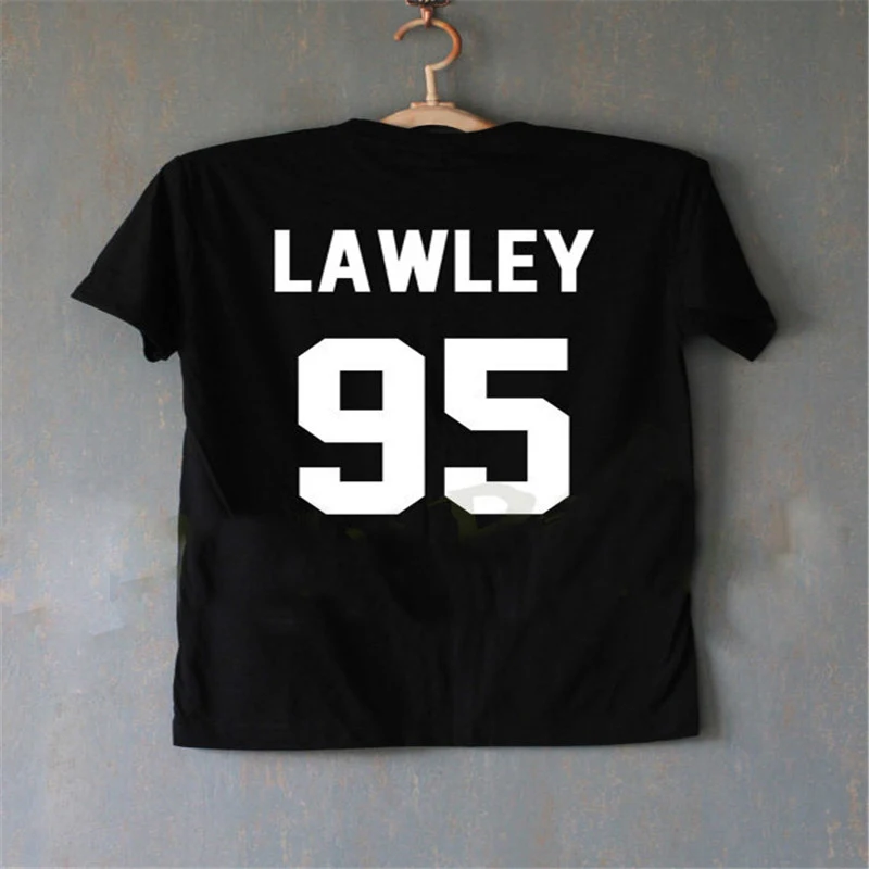 Kian Lawley 95 футболка с коротким рукавом мужская 2016 брендовые топы лето с круглым вырезом с буквенным принтом Футболка Хип-Хоп Футболка