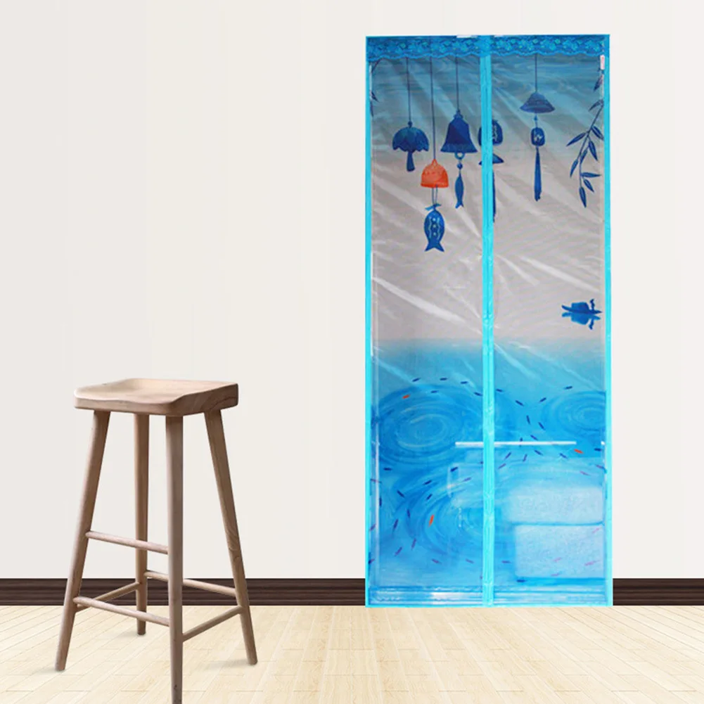 Wind Chime Лето Магнитная Экран окна, двери Anti Mosquito москитная сетка занавеска для детской кроватки Мода