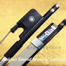 1 шт. контрабас лук Черный углеродного Волокно Придерживайтесь Ebony Лягушка французский стиль 4/4