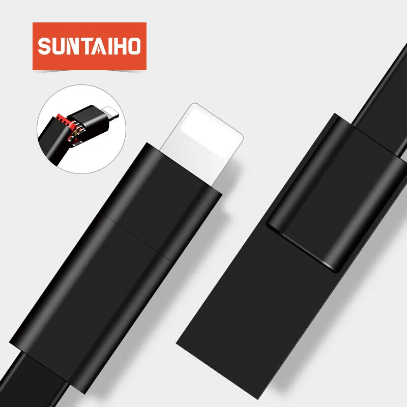 Suntaiho Micro USB Regenerate Cable For iPhone Type C Fast