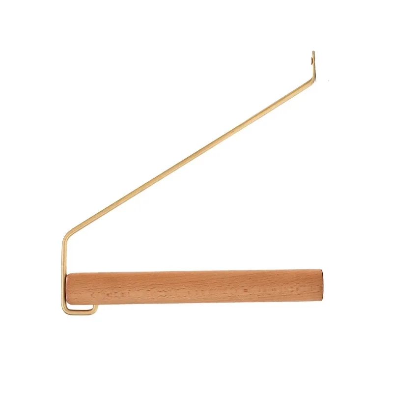 Скандинавский деревянный крючок настенная вешалка для одежды вешалка для полотенец креативный медный Домашний Органайзер для ванной комнаты