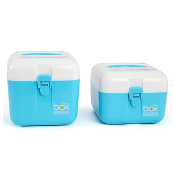 

Locking Storage Box Medicine Cabinet Sturdy Latch Organizer Bin Box Medicine Cabinet With Separate Compartments HG0305