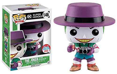 

NYCC Limited Edition 2016 Exclusive Funko pop DC Super Heroes - The Joker (The killing Joker) Vinyl Figure Collectible Model Toy