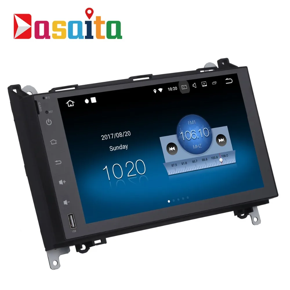 Dasaita 9 &quotAndroid 8 1 автомобиль gps плеер Navi для Mercedes Benz A B класс Sprinter B200 с 2G + 16G 4 ядра