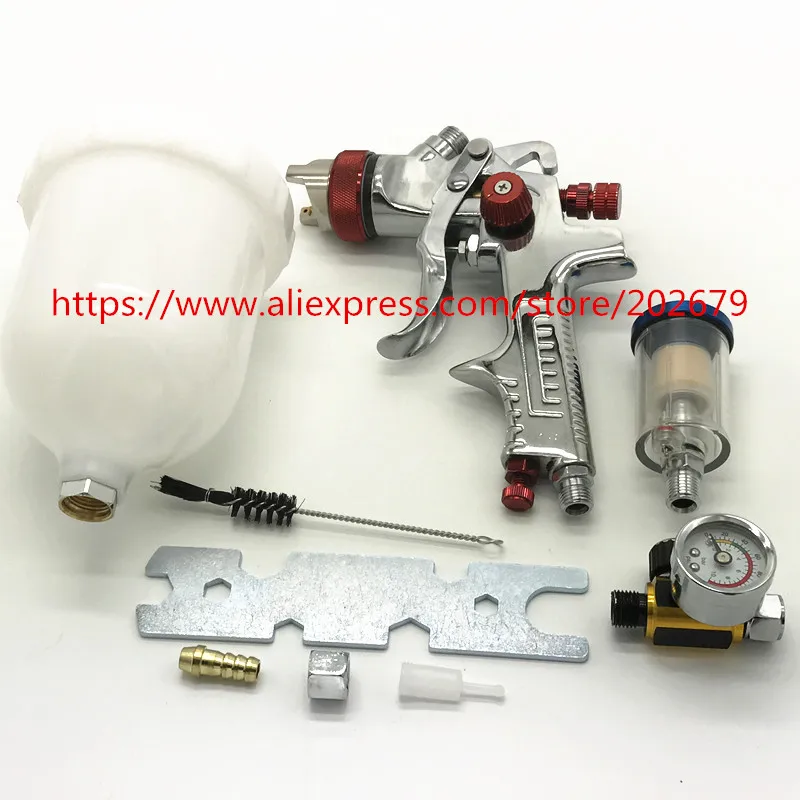 Hvlp Spray Gun Kit >> Us 51 21 10 Off W 960 High Quality Spray Gun Kit Gravity Stainless Steel 600ml Cup Hvlp Spray Gun With Mini Regulator And Air Filter In Spray Guns Hvlp Spray Gun Kit >> Us 51 21 10 Off W 960 High Quality Spray Gun Kit Gravity Stainless Steel 600ml Cup Hvlp Spray Gun With Mini Regulator And Air Filter In Spray Guns