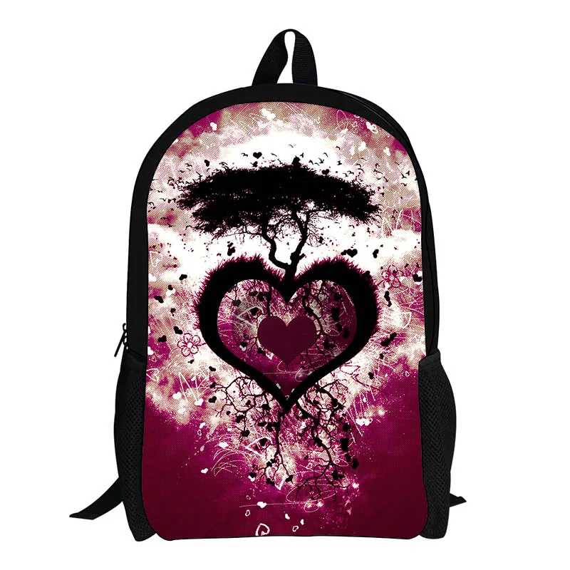 

Lovely Heart Butterfly Backpack Little Girls School Bag Camping Rucksack Shoulder Bags