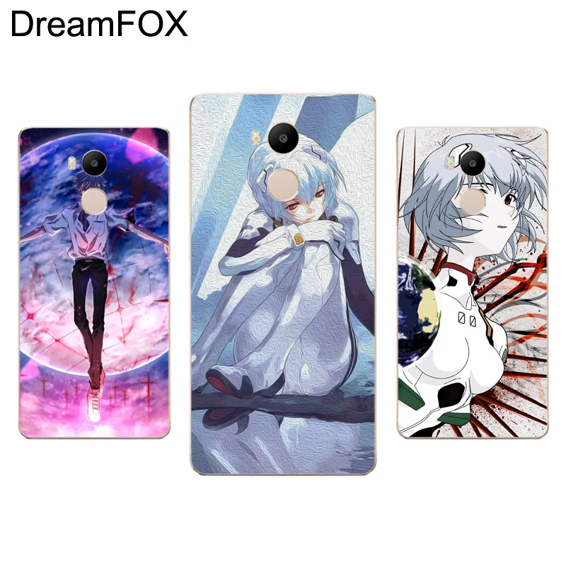 

DREAMFOX M269 Genesis Evangelion Anime Soft TPU Silicone Case Cover For Xiaomi Redmi Note 3 4 5 Plus 3S 4A 4X 5A Pro Global