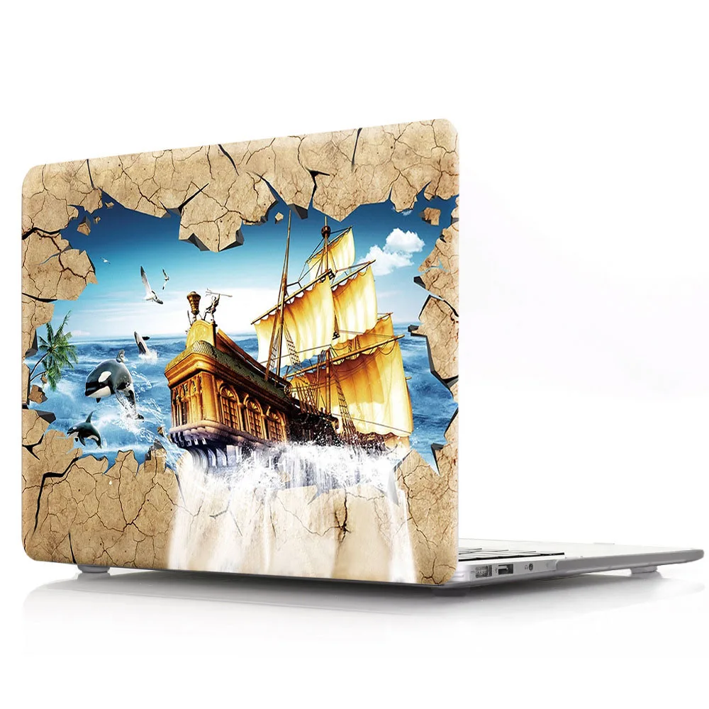 Жесткий Чехол для ноутбука Apple Macbook Air Pro retina Touch bar 11 12 13 15 полный дом|hard cover|laptop hard