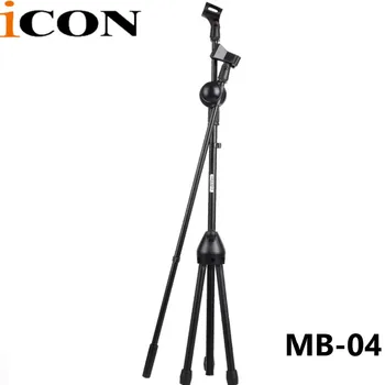 

iCON MB-04 MB Series table stand tripod landing microphone stand lightweight easy carry microphone Boom stand MB04 with clips